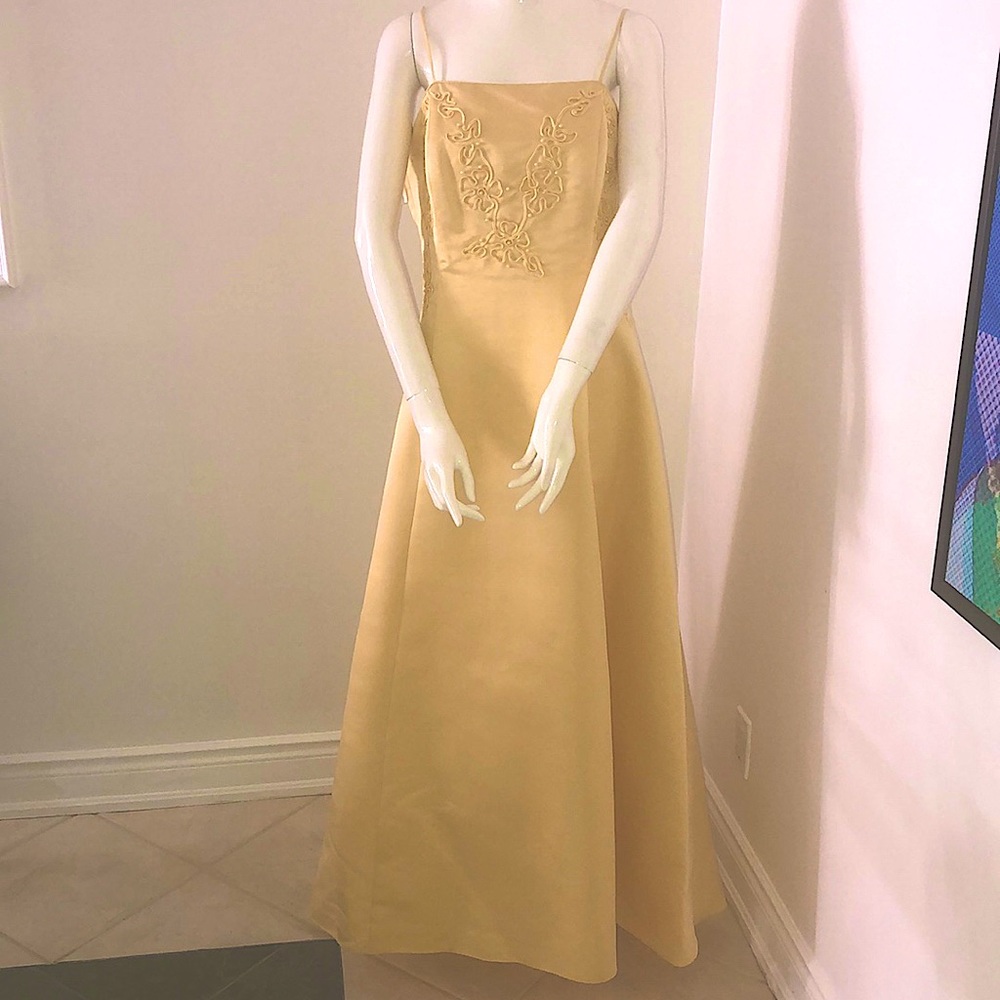 Womans elegant evening dress